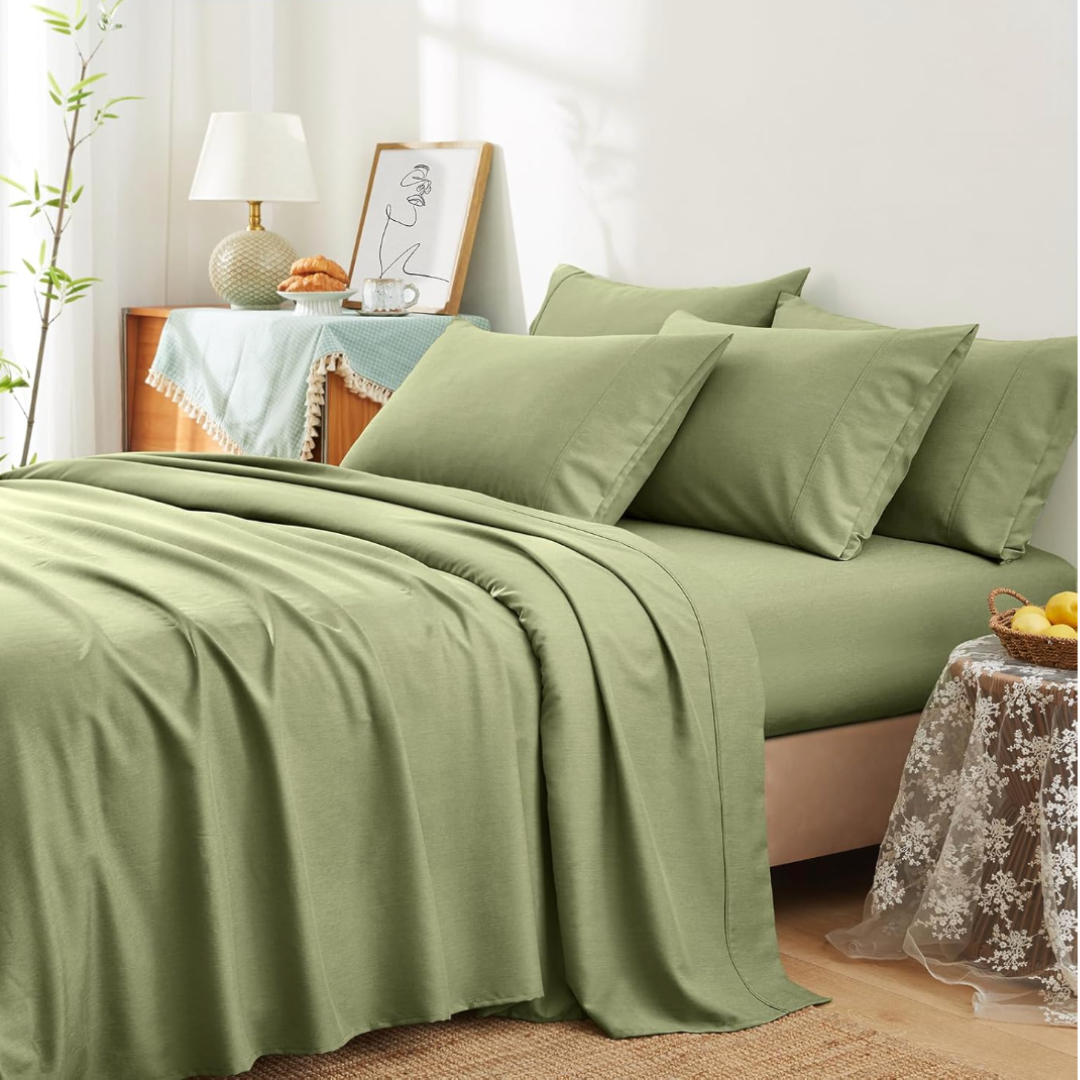 Premium Bamboo Cooling Bedsheets – Soft, Breathable And Eco-Friendly Sleep Set