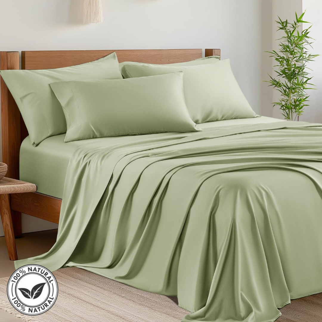 Premium Bamboo Cooling Bedsheets – Soft, Breathable And Eco-Friendly Sleep Set