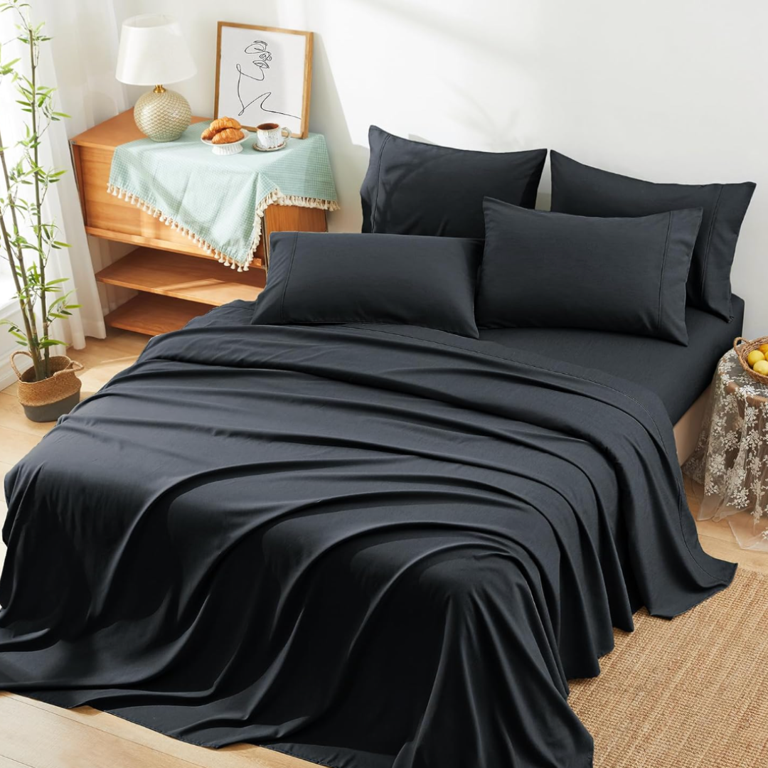 Premium Bamboo Cooling Bedsheets – Soft, Breathable And Eco-Friendly Sleep Set