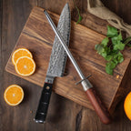 Professional Knife Sharpener with Ceramic Surface – Ergonomic Honing Tool for Chefs 1