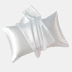 Pure Silk Sleep Pillowcase for Radiant Skin and Smooth Hair-Cushions-Unique Casa-White-Standard Pillowcase (50x75cm)-Unique Casa