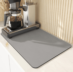 Quick-Drying Kitchen Mat - Water-Absorbent & Stylish for Modern Kitchens-Kitchen Accessories-Unique Casa-Light Gray-Medium / 50x60 cm-Unique Casa