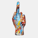 Quirky Attitude Sculpture – Playful Home and Office Decor Piece 0