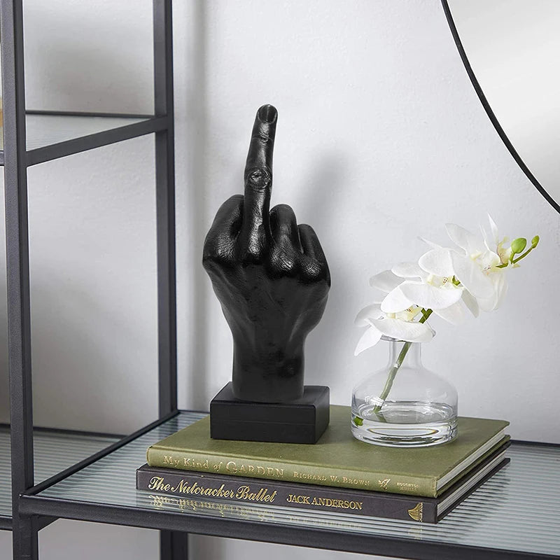 Quirky Attitude Sculpture – Playful Home and Office Decor Piece 6