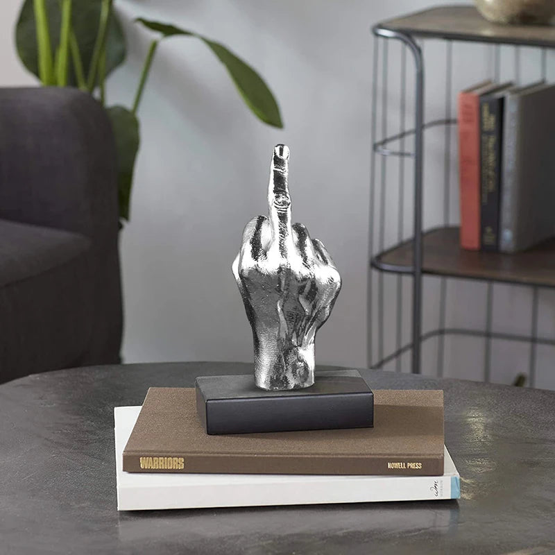 Quirky Attitude Sculpture – Playful Home and Office Decor Piece 8
