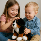 Realistic And Cute Dog Plush Toy For Soft And Huggable Companionship