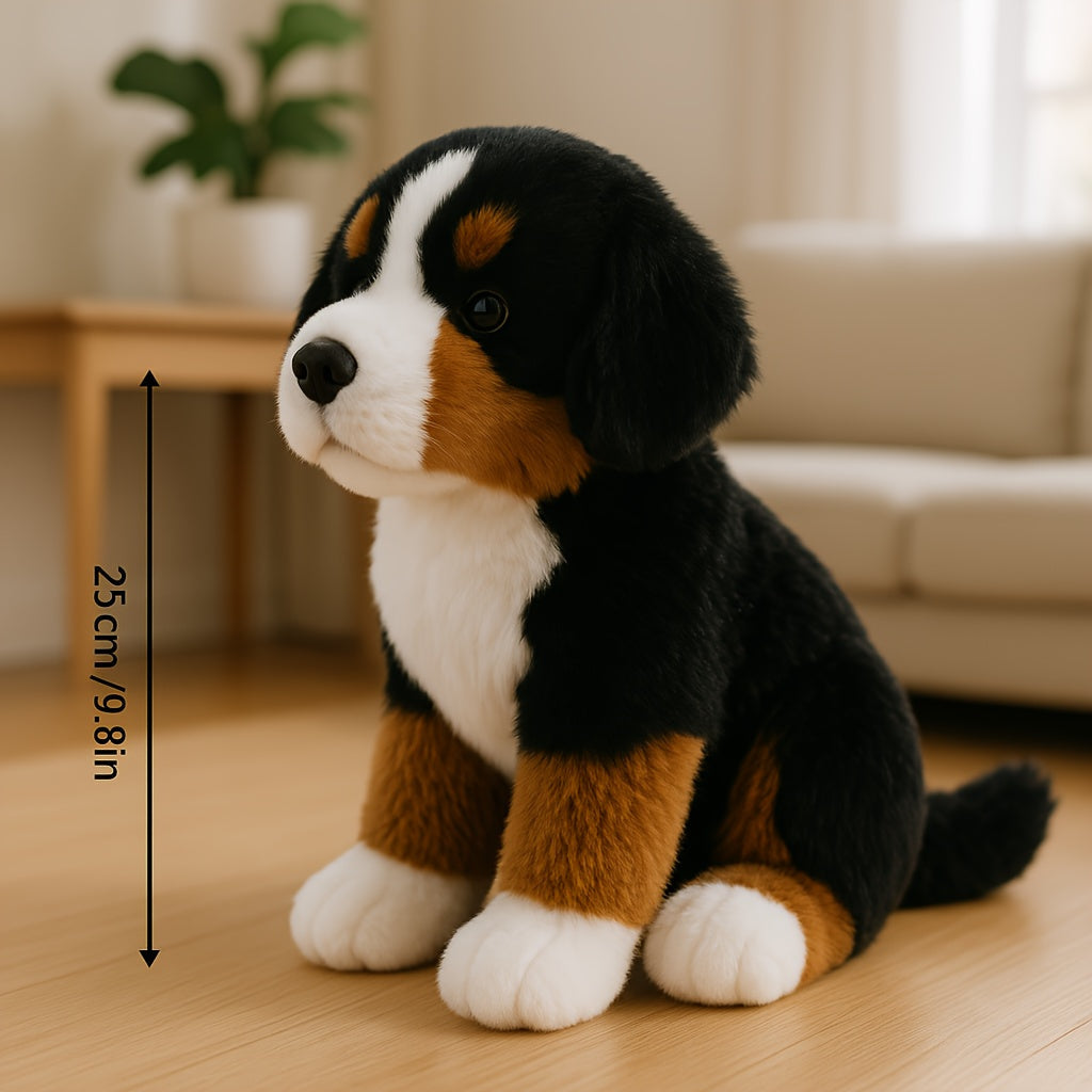 Realistic And Cute Dog Plush Toy For Soft And Huggable Companionship