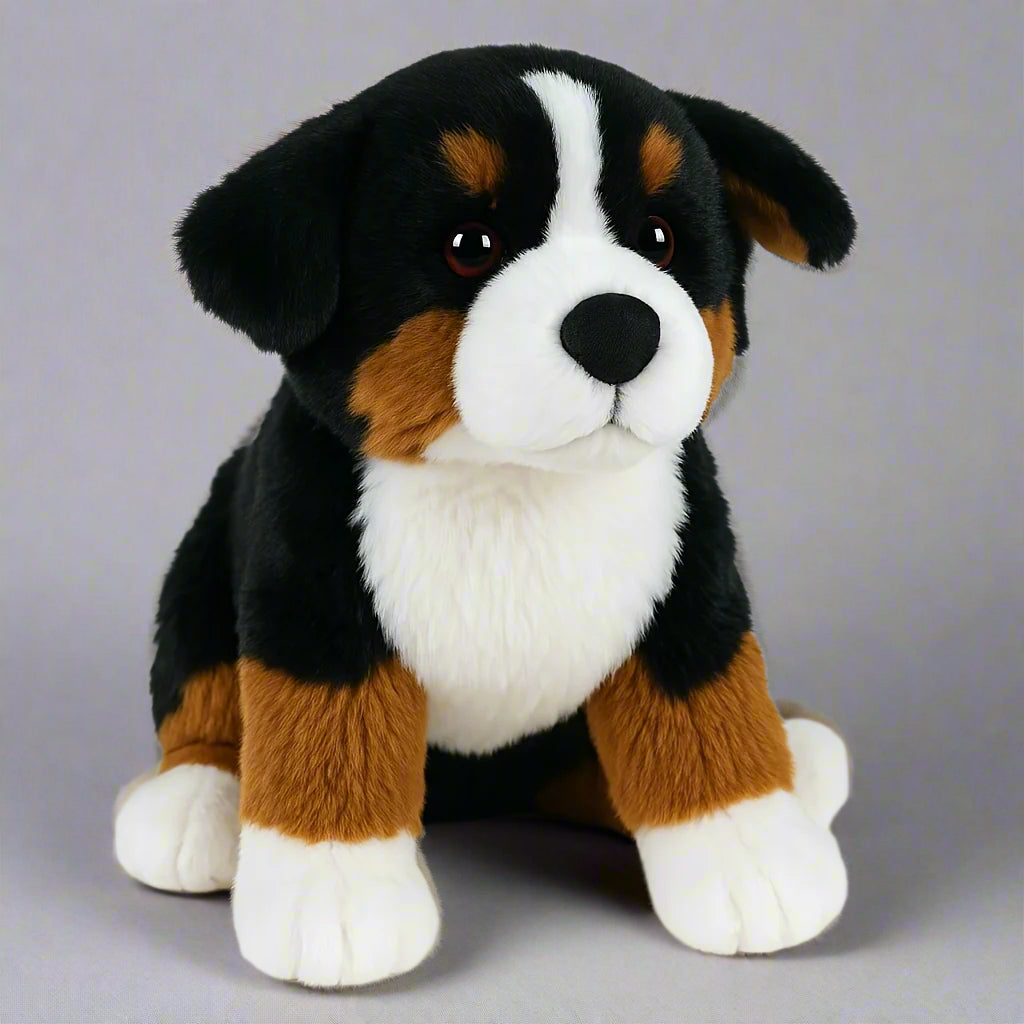 Realistic And Cute Dog Plush Toy For Soft And Huggable Companionship