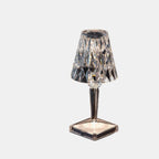 Rechargeable Crystal Table Lamp – Touch Control Cordless Bedside Lighting 0