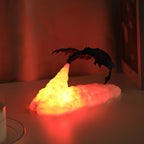 Rechargeable Dragon Night Light – 3D LED Lamp for Kids' Room Decor 0