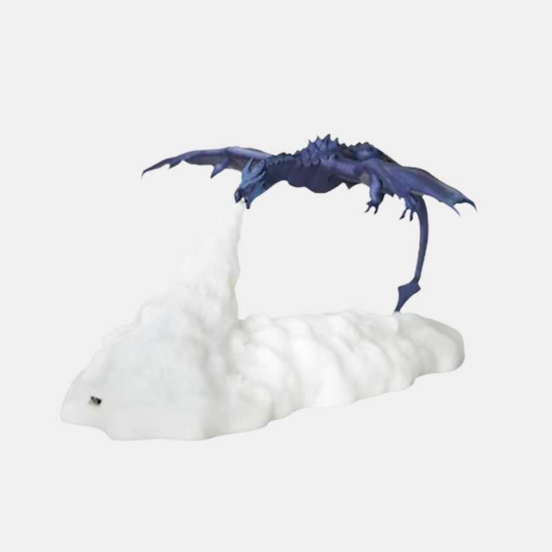 Rechargeable Dragon Night Light – 3D LED Lamp for Kids' Room Decor-Lighting-Unique Casa-Unique Casa