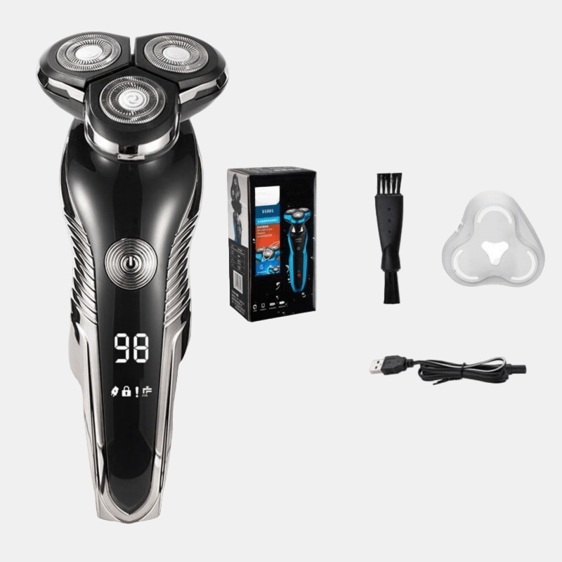 Rechargeable Electric Shaver for Men and Women – Wet & Dry Precision Grooming-Shaver-Unique Casa-Basic razor (+charging cable+brush)-Unique Casa