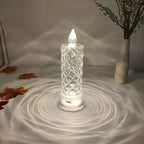 Remote-Controlled LED Candle Lamp – Crystal Design for Home Ambiance 5