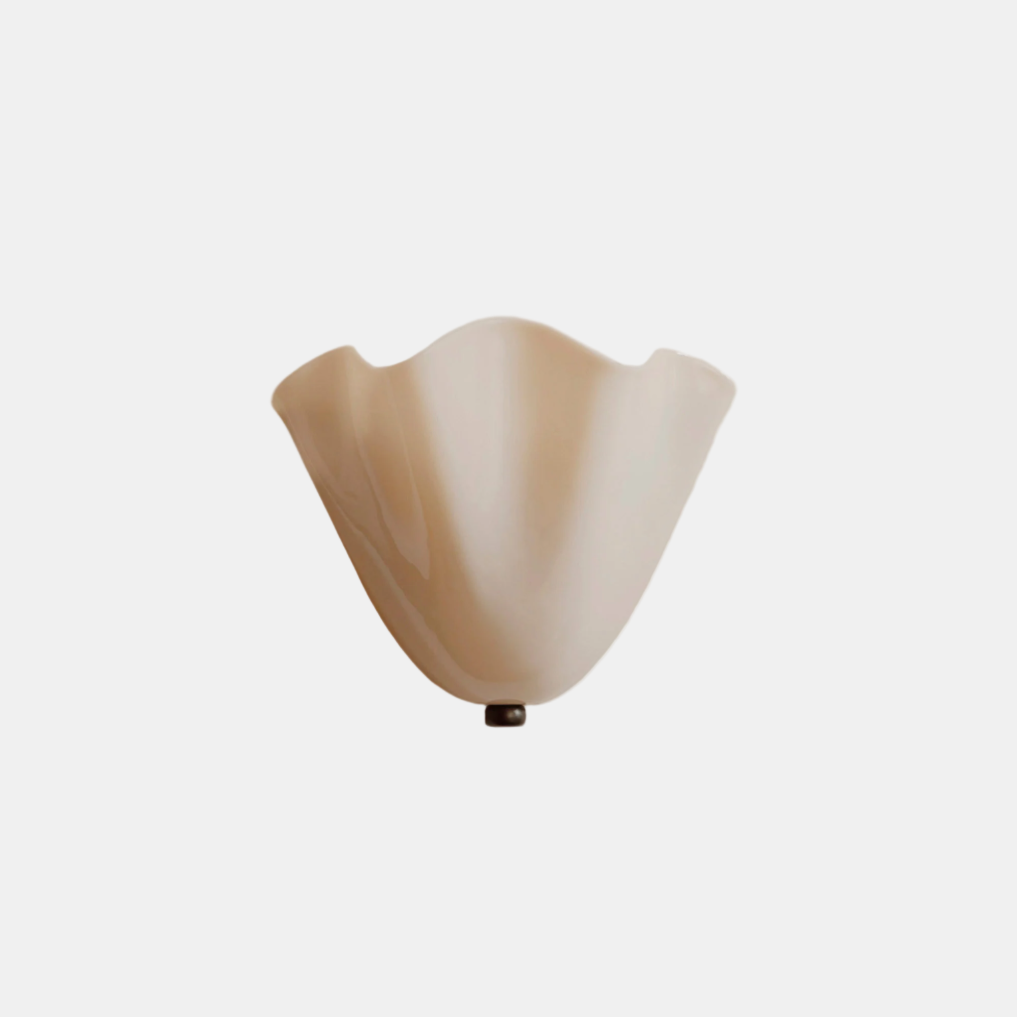 Retro Colored Glass Wall Sconce – Vintage Shell Wall Light for Home Decor 0