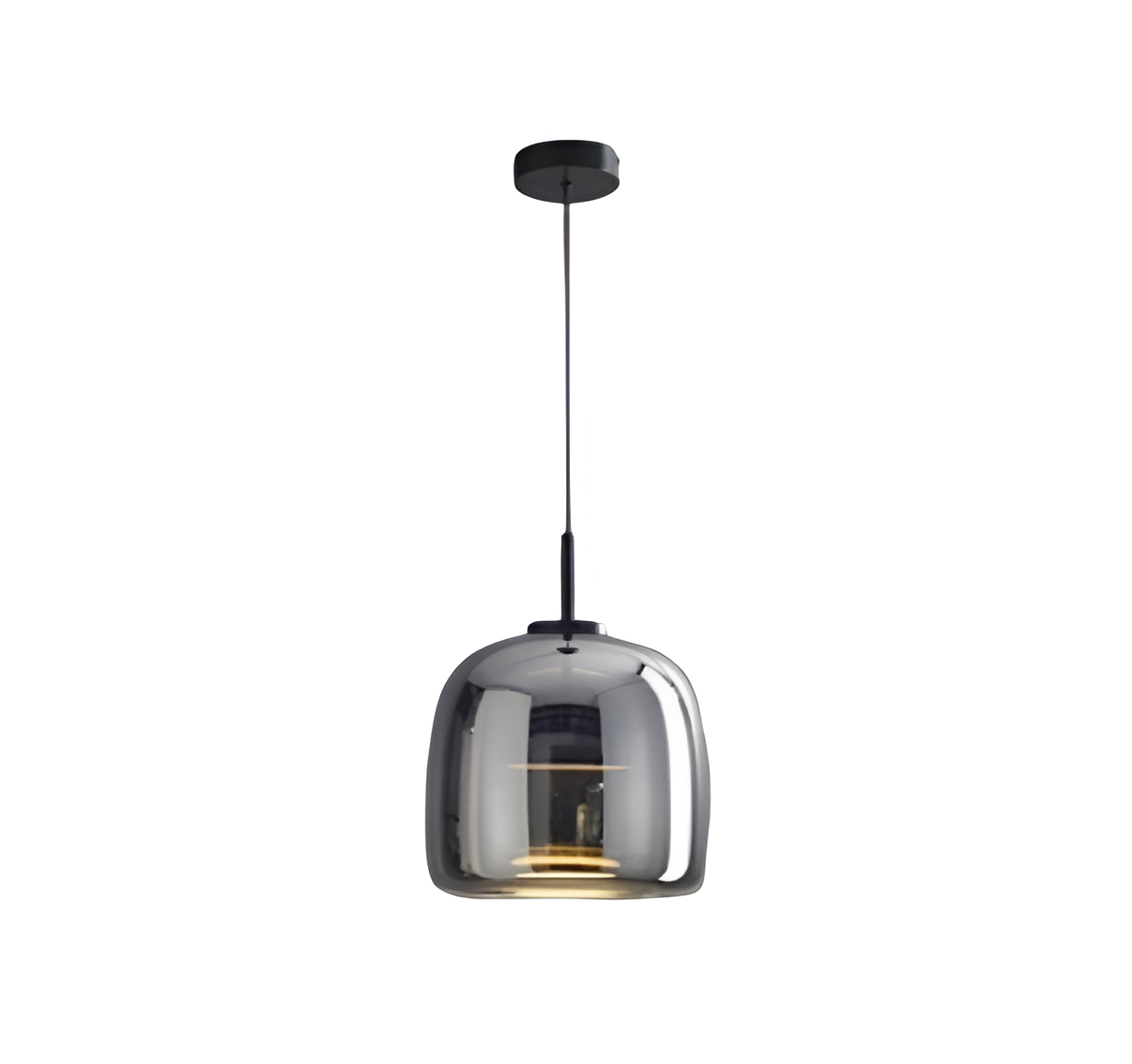 Retro Glass Pendant Light with Adjustable Cords – Black Hanging Lights for Kitchen 15