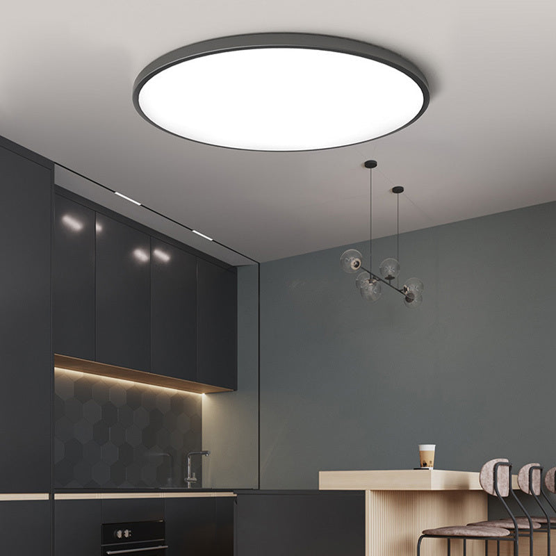 Round LED Ceiling Light Fixture – Modern Flush Mount for Dining Room 4