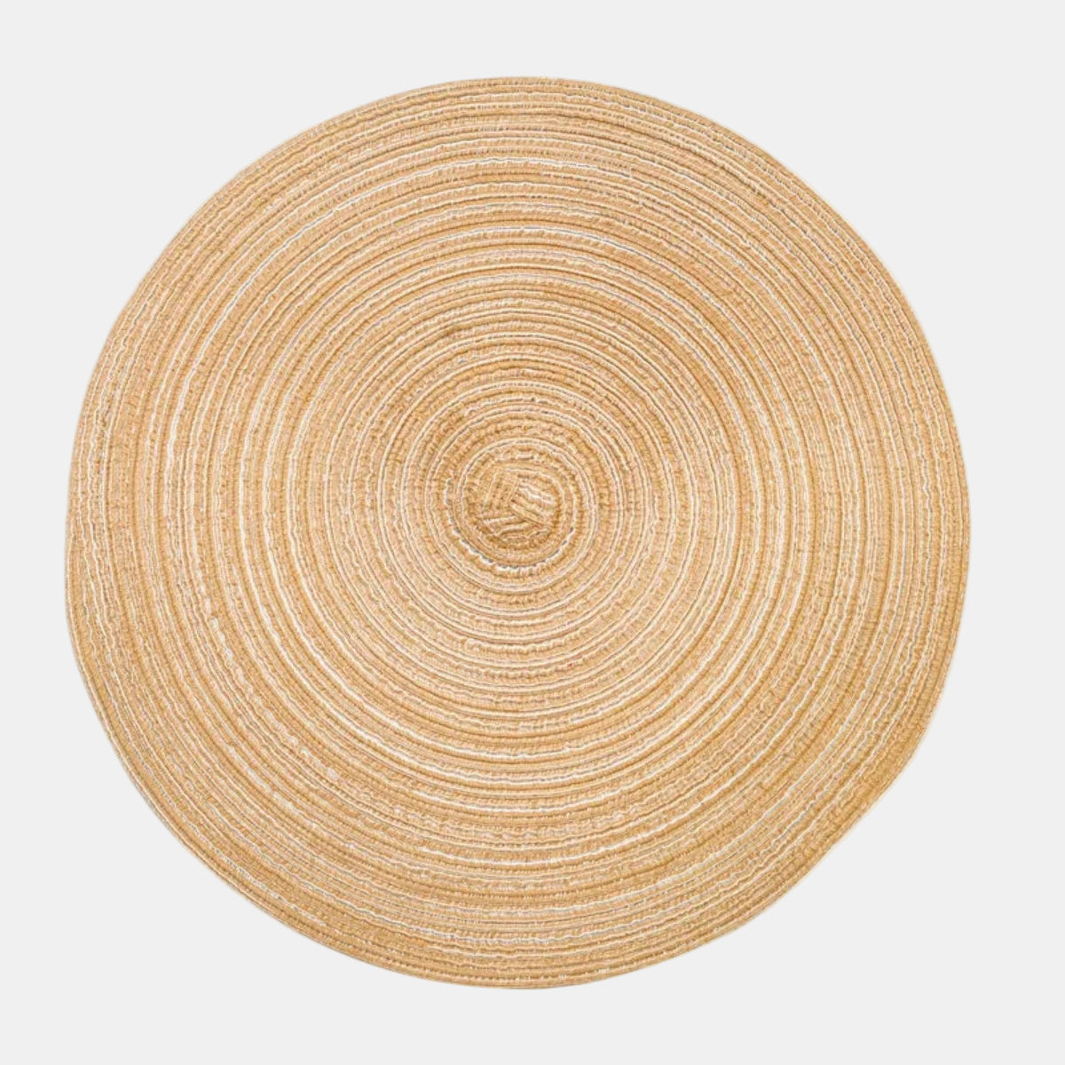Round Placemat – Heat Resistant, Stain Resistant Dining Table Accessory 0