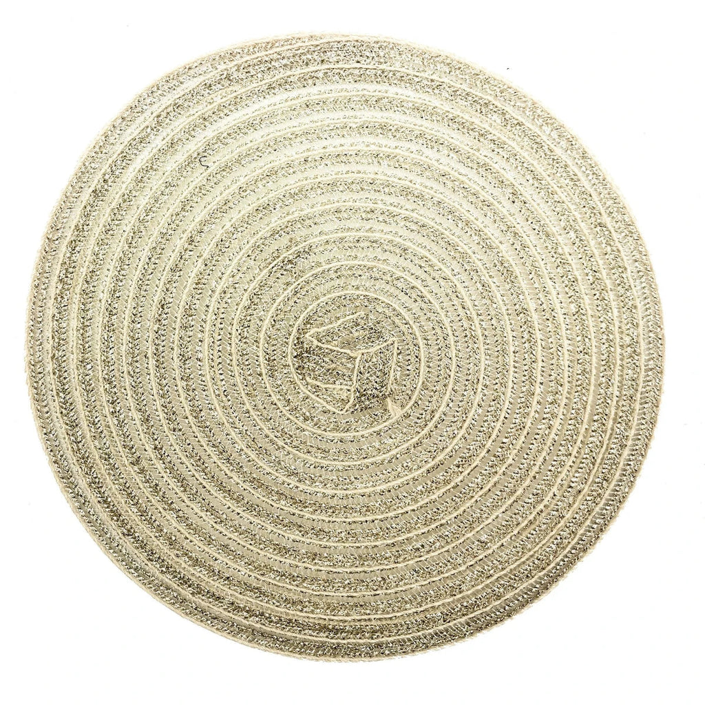 Round Placemat – Heat Resistant, Stain Resistant Dining Table Accessory 1