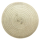 Round Placemat – Heat Resistant, Stain Resistant Dining Table Accessory 1