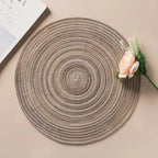 Round Placemat – Heat Resistant, Stain Resistant Dining Table Accessory 10