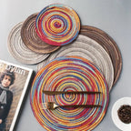 Round Placemat – Heat Resistant, Stain Resistant Dining Table Accessory 3