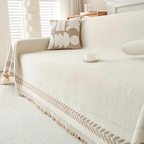 Rustic Sofa Cover – Stylish Pet-Friendly Couch Protector for Living Room 0