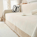 Rustic Sofa Cover – Stylish Pet-Friendly Couch Protector for Living Room 3
