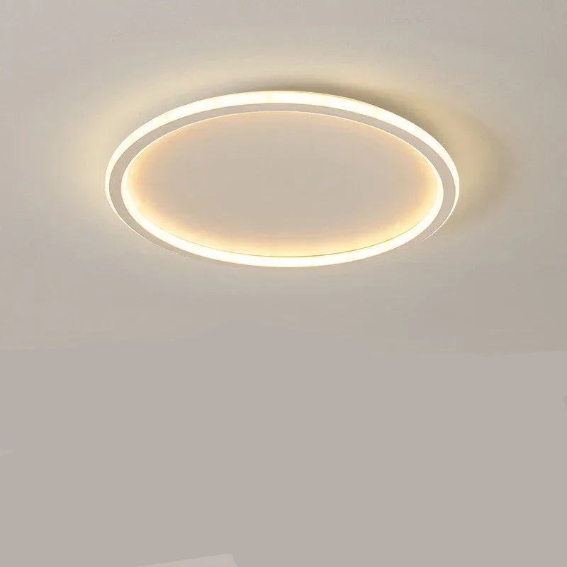 Scandinavian Round Ceiling Light Fixture – Modern LED Flush Mount for Home 6