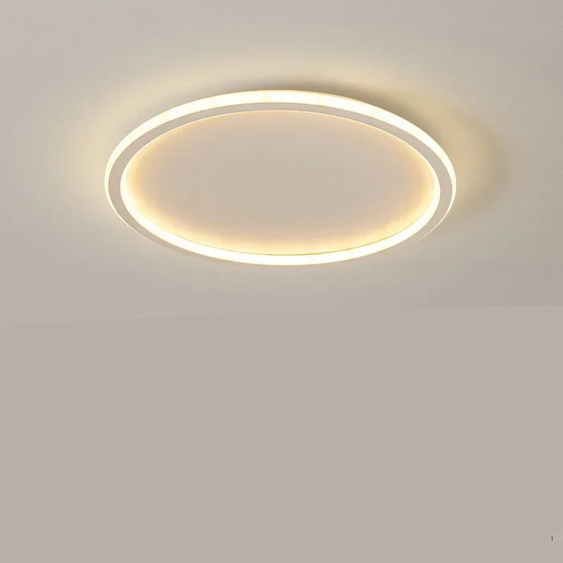 Scandinavian Round Ceiling Light Fixture – Modern LED Flush Mount for Home 18