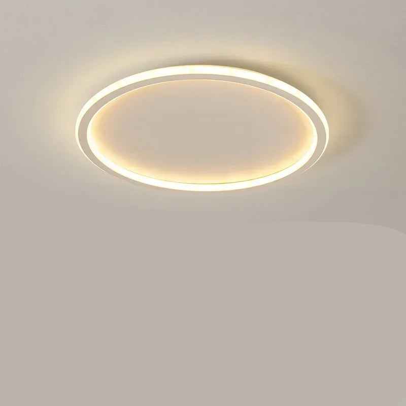 Scandinavian Round Ceiling Light Fixture – Modern LED Flush Mount for Home 19