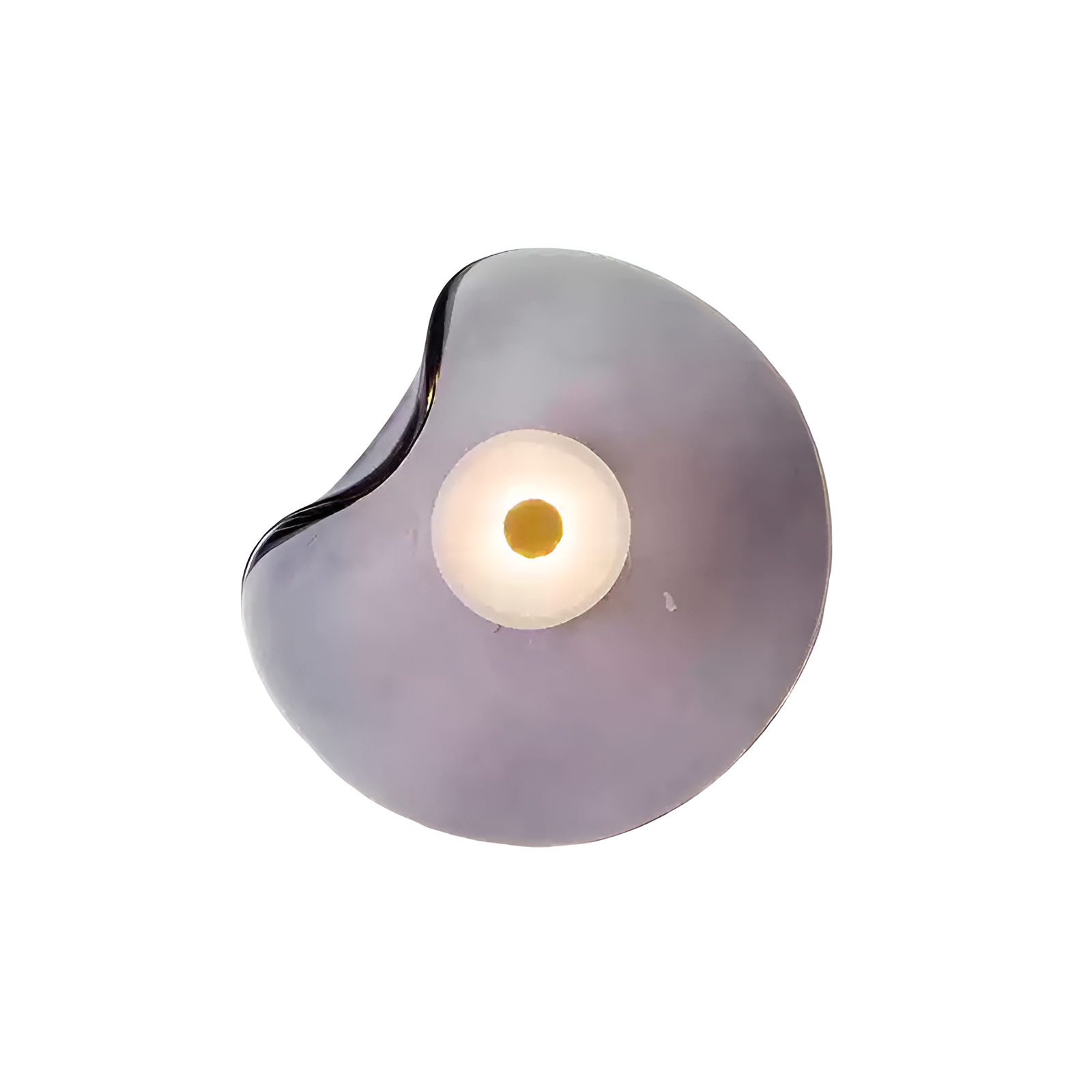 Sculptural Wall Light – Modern Curved Glass Sconce for Home Decor 9