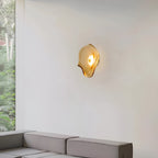 Sculptural Wall Light – Modern Curved Glass Sconce for Home Decor 3