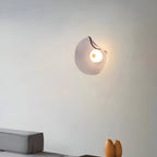 Sculptural Wall Light – Modern Curved Glass Sconce for Home Decor 8