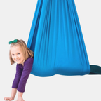Sensory Swing with Stand – Therapeutic Swing for Kids’ Focus and Calm-Swings-Unique Casa-Blue-Unique Casa