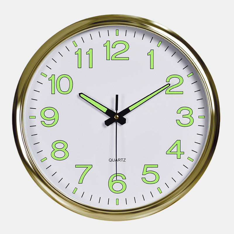 Silent Classroom Wall Clock with LED Backlight – Quiet Wall Clock for Study or Office-Wall Clock-Unique Casa-A-Unique Casa