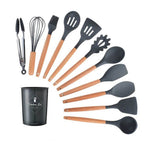 Silicone Cooking Utensils Set – Heat-Resistant Kitchen Tools for Chefs 5