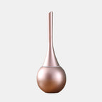 Silicone Toilet Brush Set with Holder – Modern Hygienic Bathroom Cleaning Tool 0