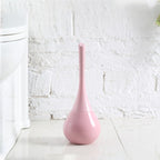 Silicone Toilet Brush Set with Holder – Modern Hygienic Bathroom Cleaning Tool 7