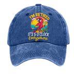 Classic Men's Cap with Curved Brim – Comfortable for Daily Use