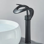Sleek Deck-Mounted Bathroom Faucet – Modern Mixer Tap for Washbasin 7