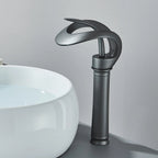 Sleek Deck-Mounted Bathroom Faucet – Modern Mixer Tap for Washbasin 8