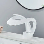 Sleek Deck-Mounted Bathroom Faucet – Modern Mixer Tap for Washbasin 6