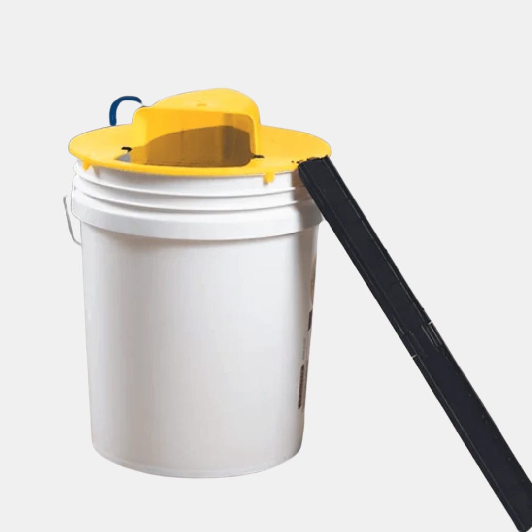 Smart Flip Reusable Mousetrap – Safe & Efficient Rodent Control-Rodent Traps-Unique Casa-Yellow-30.5 cm x 30.5 cm x 9.1 cm-Unique Casa