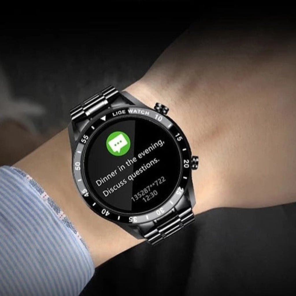 Smartwatch Deluxe – Multi-functional & Luxurious Appearance-Smartwatch-Unique Casa-Unique Casa