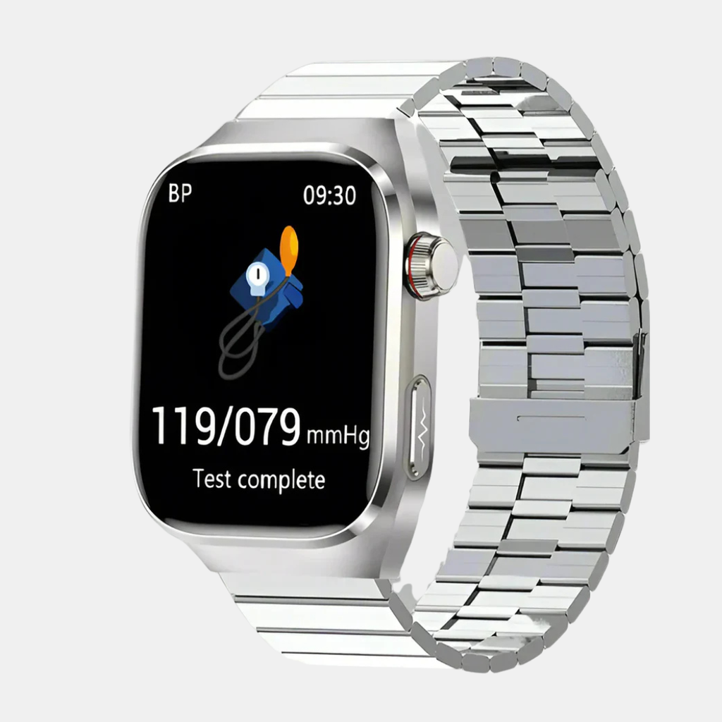 Smartwatch With Heart Rate, Blood Pressure, And Fitness Tracking-Gadgets-Unique Casa-Silver-Unique Casa