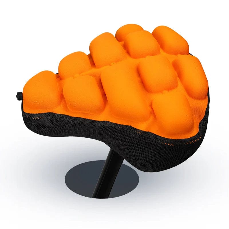 Soft Bike Saddle for Ultimate Comfort and Shock Absorption-Bicycles-Unique Casa-Orange-M-Unique Casa