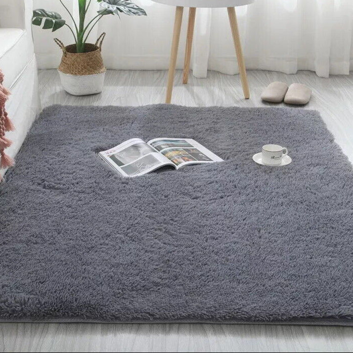 Soft Shag Area Rug – Cozy Living Room Rug with Non-Slip Backing 3