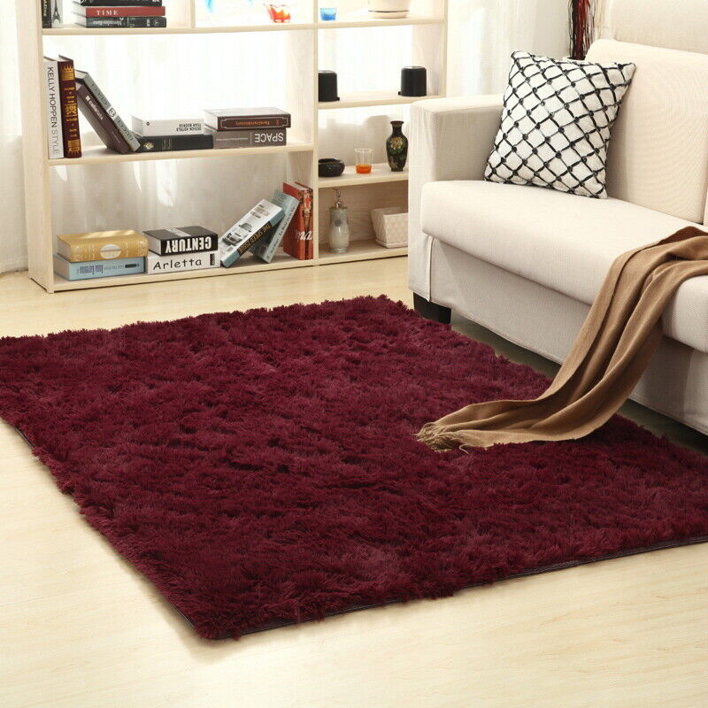 Soft Shag Area Rug – Cozy Living Room Rug with Non-Slip Backing 1