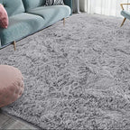 Soft Shag Area Rug – Cozy Living Room Rug with Non-Slip Backing 6