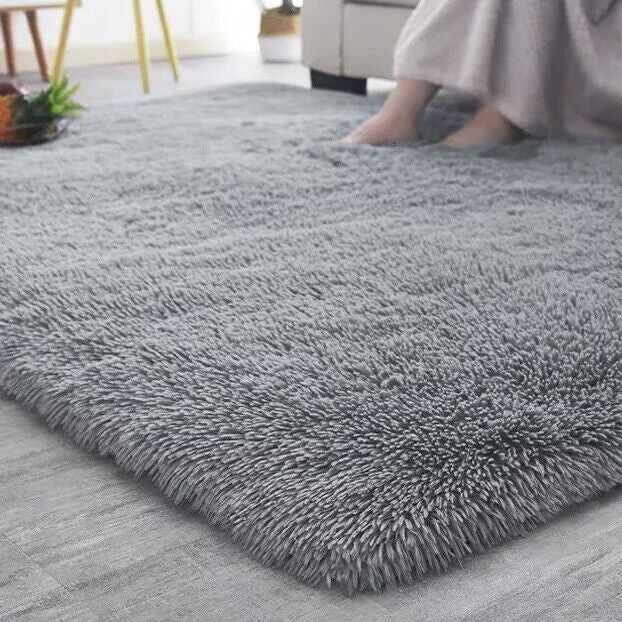 Soft Shag Area Rug – Cozy Living Room Rug with Non-Slip Backing 8